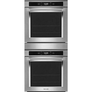 KitchenAid 24-Inch, 5.8 Cu. Ft. Built-In Double Wall Oven With Wi-Fi Connectivity - KODC504PPS