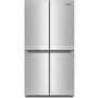 KitchenAid 36-Inch, 19.4 Cu. Ft. Counter-Depth 4-Door Refrigerator With Printshield™ Finish - KRQC506MPS