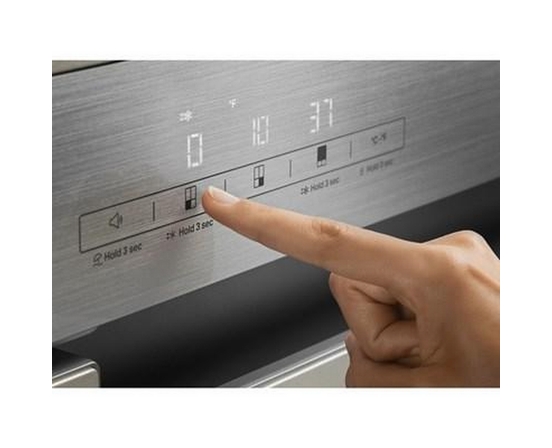 KitchenAid 36-Inch, 19.4 Cu. Ft. Counter-Depth 4-Door Refrigerator With Printshield™ Finish - KRQC506MPS