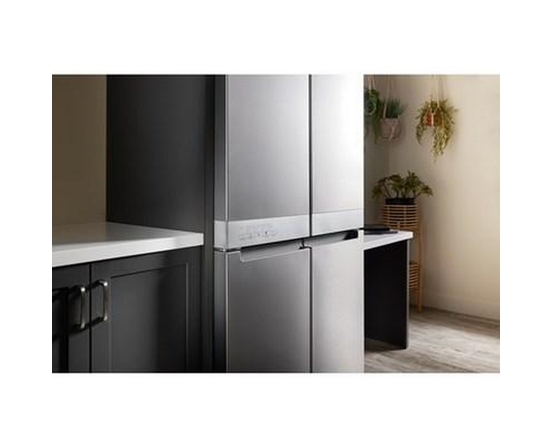 KitchenAid 36-Inch, 19.4 Cu. Ft. Counter-Depth 4-Door Refrigerator With Printshield™ Finish - KRQC506MPS