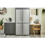 KitchenAid 36-Inch, 19.4 Cu. Ft. Counter-Depth 4-Door Refrigerator With Printshield™ Finish - KRQC506MPS