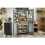 KitchenAid 36-Inch, 19.4 Cu. Ft. Counter-Depth 4-Door Refrigerator With Printshield™ Finish - KRQC506MPS