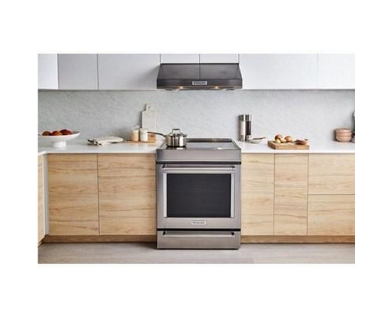 KitchenAid 30-Inch Slide-In Induction Range With Air Fry Technology - KSIS730PSS