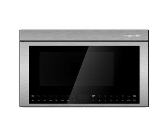 KitchenAid 30-Inch, 1.1 Cu. Ft. Over-The-Range Microwave Oven With Air Fry Technology - YKMMF530PPS