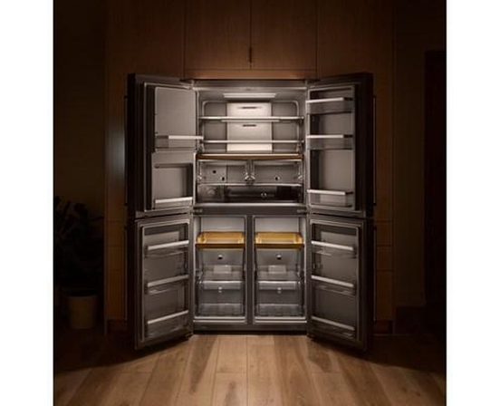 KitchenAid 36-Inch, 19.4 Cu. Ft. Counter-Depth French 4-Door Refrigerator With Water And Ice Dispensing System - KRQC736RPS