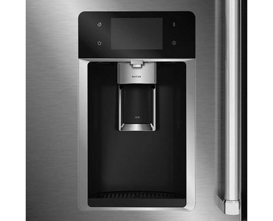 KitchenAid 36-Inch, 19.4 Cu. Ft. Counter-Depth French 4-Door Refrigerator With Water And Ice Dispensing System - KRQC736RPS