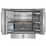 KitchenAid 36-Inch, 19.4 Cu. Ft. Counter-Depth French 4-Door Refrigerator With Water And Ice Dispensing System - KRQC736RPS