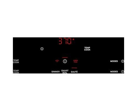 KitchenAid 30-Inch Built-In Temp Cook™ Induction Cooktop With 5 Cooking Zones - KCIT730SBL