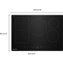 KitchenAid 30-Inch Built-In Temp Cook™ Induction Cooktop With 5 Cooking Zones - KCIT730SSS