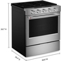 KitchenAid 30-Inch Smart Slide-In Gas Range With Convection Cooking Modes - KSGS330SPS