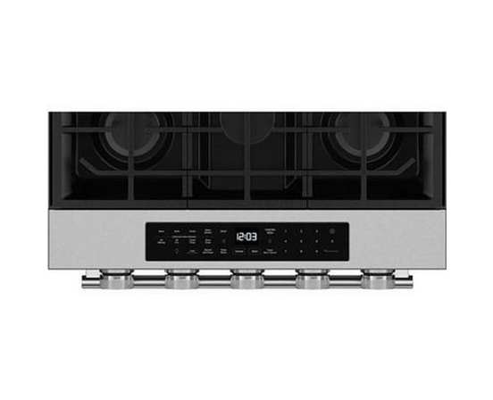 KitchenAid 30-Inch Smart Slide-In Gas Range With Convection Cooking Modes - KSGS330SPS