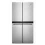 Whirlpool 36-Inch, 19.4 Cu.Ft. Counter-Depth French 4-Door Refrigerator - WRQA59CNKZ