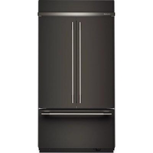 KitchenAid 42-Inch, 24.2 Cu. Ft. Built-In French 3-Door Refrigerator - KBFN542SBE