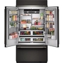 KitchenAid 42-Inch, 24.2 Cu. Ft. Built-In French 3-Door Refrigerator - KBFN542SBE