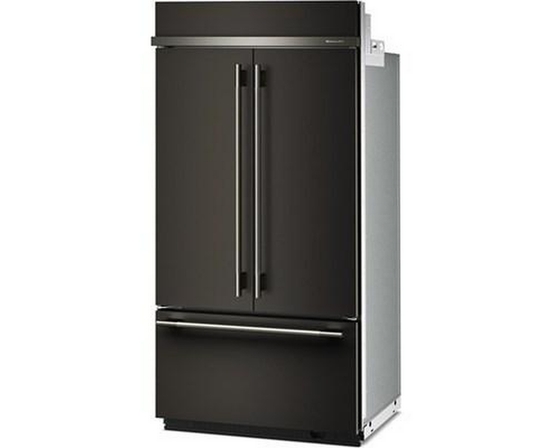 KitchenAid 42-Inch, 24.2 Cu. Ft. Built-In French 3-Door Refrigerator - KBFN542SBE