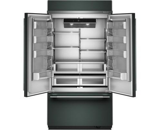 KitchenAid 42-Inch, 24.2 Cu. Ft. Built-In French 3-Door Refrigerator - KBFN542SJP