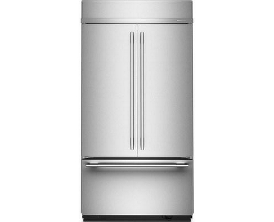 KitchenAid 42-Inch, 24.2 Cu. Ft. Built-In French 3-Door Refrigerator - KBFN542SPS
