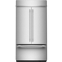 KitchenAid 42-Inch, 24.2 Cu. Ft. Built-In French 3-Door Refrigerator - KBFN542SPS