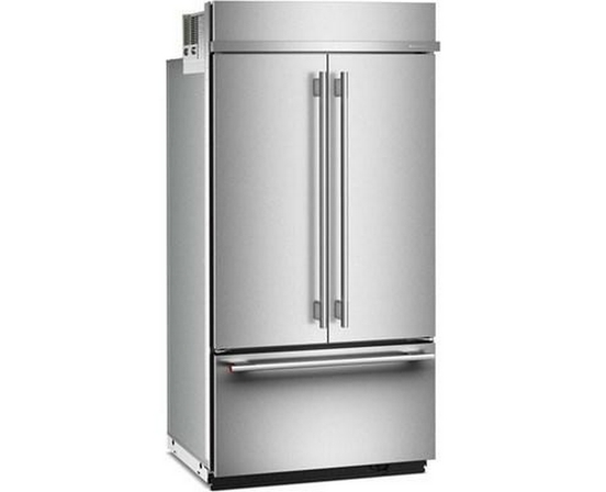 KitchenAid 42-Inch, 24.2 Cu. Ft. Built-In French 3-Door Refrigerator - KBFN542SPS