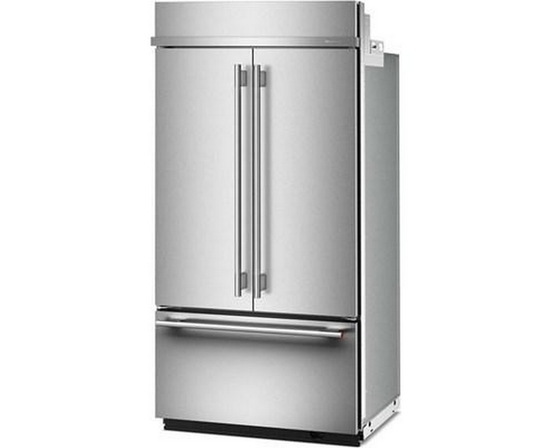 KitchenAid 42-Inch, 24.2 Cu. Ft. Built-In French 3-Door Refrigerator - KBFN542SPS