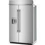 KitchenAid 48-Inch, 29.4 Cu. Ft. Built-In Side-By-Side Refrigerator With External Water And Ice Dispensing System - KBSD748SPS