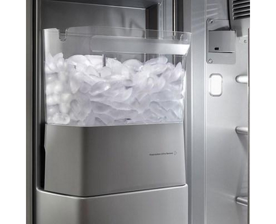 KitchenAid 48-Inch, 29.4 Cu. Ft. Built-In Side-By-Side Refrigerator With External Water And Ice Dispensing System - KBSD748SPS