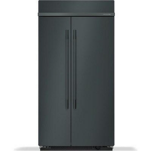 KitchenAid 42-Inch, 25.5 Cu. Ft. Built-In Side-By-Side Refrigerator With Platinum Interior - KBSN742SJP