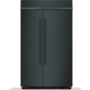 KitchenAid 48-Inch, 30 Cu. Ft. Built-In Side-By-Side Refrigerator With Platinum Interior - KBSN748SJP