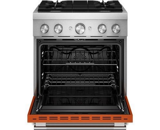 KitchenAid 30-Inch Freestanding Commercial-Style Dual-Fuel Range - KFDS930SSC