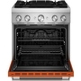 KitchenAid 30-Inch Freestanding Commercial-Style Dual-Fuel Range - KFDS930SSC