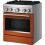 KitchenAid 30-Inch Freestanding Commercial-Style Dual-Fuel Range - KFDS930SSC