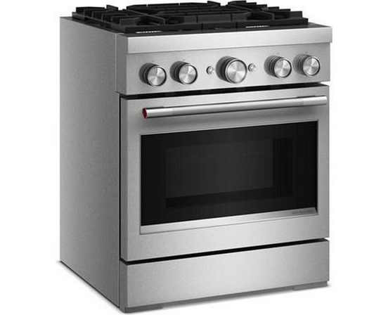 KitchenAid 30-Inch Freestanding Commercial-Style Dual-Fuel Range - KFDS930SSS