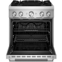 KitchenAid 30-Inch Freestanding Commercial-Style Dual-Fuel Range - KFDS930SSS
