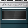 KitchenAid 36-Inch Freestanding Commercial-Style Dual-Fuel Range - KFDS936SAG