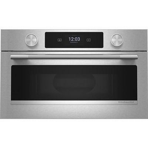 KitchenAid 27-Inch Built-In Microwave Oven With Convection Technology - KMBS727SPS