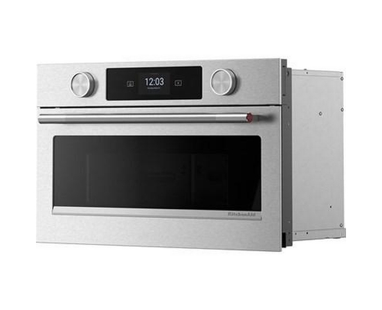 KitchenAid 27-Inch Built-In Microwave Oven With Convection Technology - KMBS727SPS