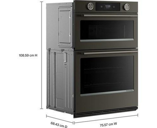 KitchenAid 30-Inch Built-In Combination Wall Oven With Microwave Oven With Convection Technology - KOEC730SBE