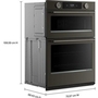 KitchenAid 30-Inch Built-In Combination Wall Oven With Microwave Oven With Convection Technology - KOEC730SBE