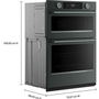 KitchenAid 30-Inch Built-In Combination Wall Oven With Microwave Oven With Convection Technology - KOEC730SJP