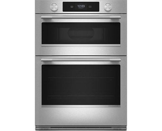 KitchenAid 30-Inch Built-In Combination Wall Oven With Microwave Oven With Convection Technology - KOEC730SPS