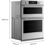 KitchenAid 30-Inch Built-In Combination Wall Oven With Microwave Oven With Convection Technology - KOEC730SPS