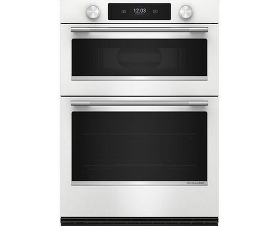 KitchenAid 30-Inch Built-In Combination Wall Oven With Microwave Oven With Convection Technology - KOEC730SWH