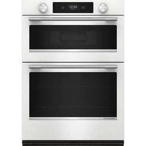 KitchenAid 30-Inch Built-In Combination Wall Oven With Microwave Oven With Convection Technology - KOEC730SWH