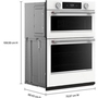 KitchenAid 30-Inch Built-In Combination Wall Oven With Microwave Oven With Convection Technology - KOEC730SWH