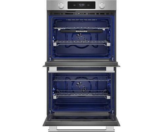 KitchenAid 27-Inch Built-In Double Wall Oven With Convection Technology - KOED727SPS