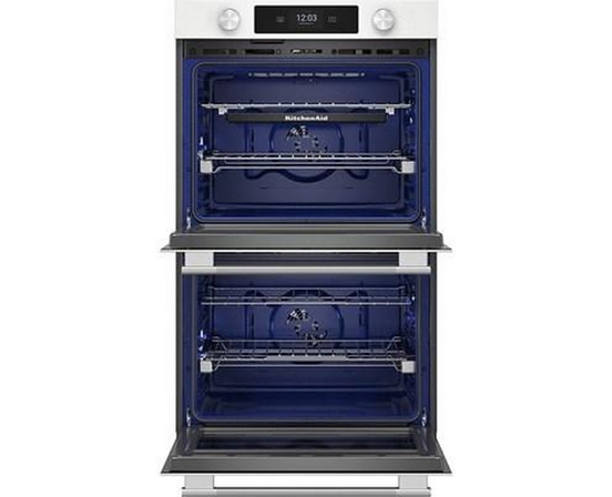 KitchenAid 30-Inch Built-In Double Wall Oven With Convection Technology - KOED730SWH