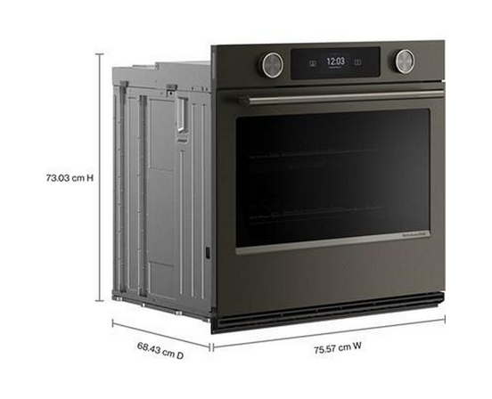 KitchenAid 30-Inch Built-In Single Wall Oven With Convection Technology - KOES730SBE