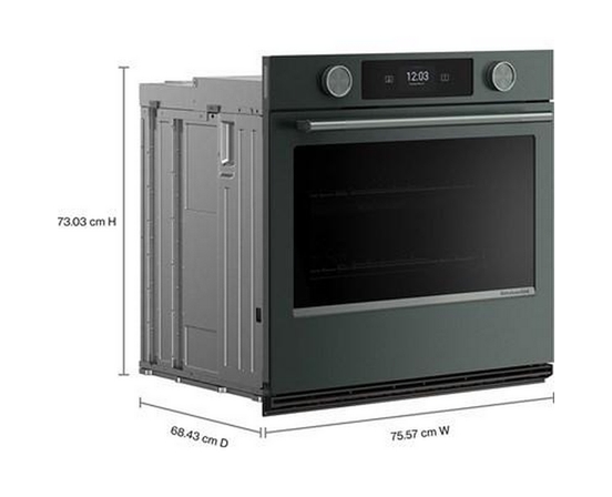 KitchenAid 30-Inch Built-In Single Wall Oven With Convection Technology - KOES730SJP