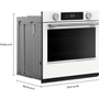 KitchenAid 30-Inch Built-In Single Wall Oven With Convection Technology - KOES730SWH