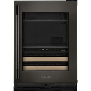 KitchenAid 4.89 Cu. Ft. Undercounter Beverage Center With Two Zones - KUBR524SBE